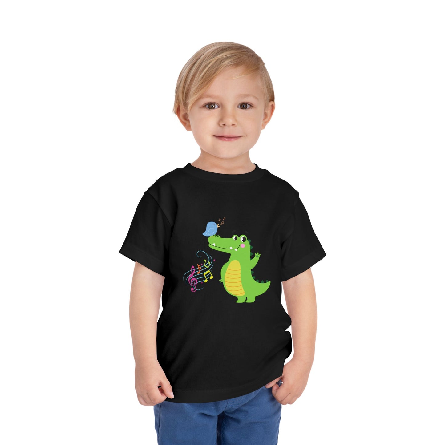 Cute Crocodile Toddler Tee, Kids Gift, Summer Clothing, Birthday Outfit, Playtime Shirt, Animal Lover Apparel