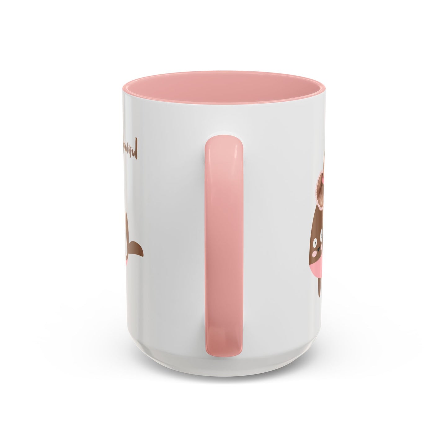 Whale wearing a cowboy hat with a pink bow Coffee Mug
