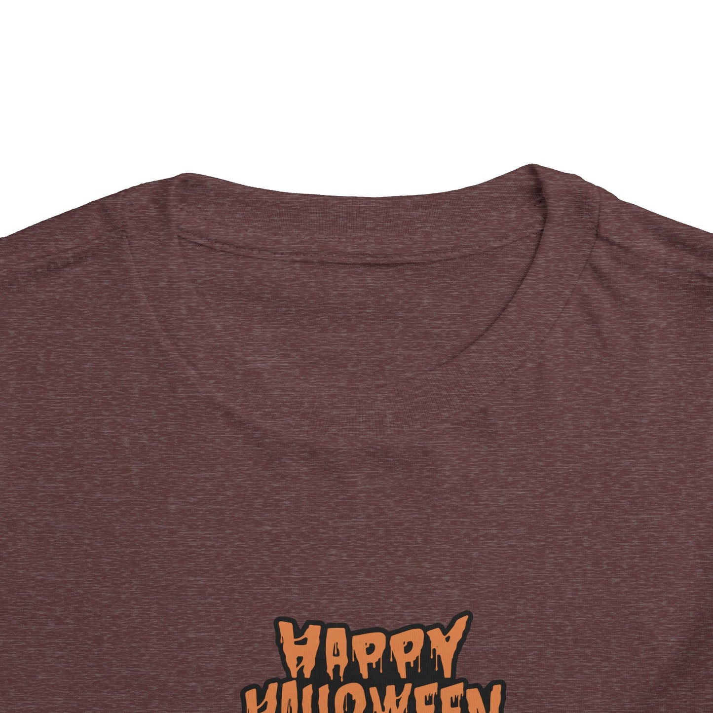 Happy Halloween Toddler Tee, Cute Halloween Shirt, Kids Party Outfit, Trick or Treat Apparel, Fun Ghost Design Toddler T-Shirt