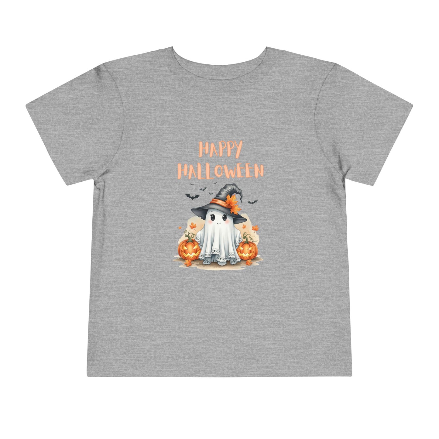 Toddler Halloween Tee, Spooky Ghost Shirt, Cute Kids Halloween Costume, Fall Celebration Top, Pumpkin Themed Tee
