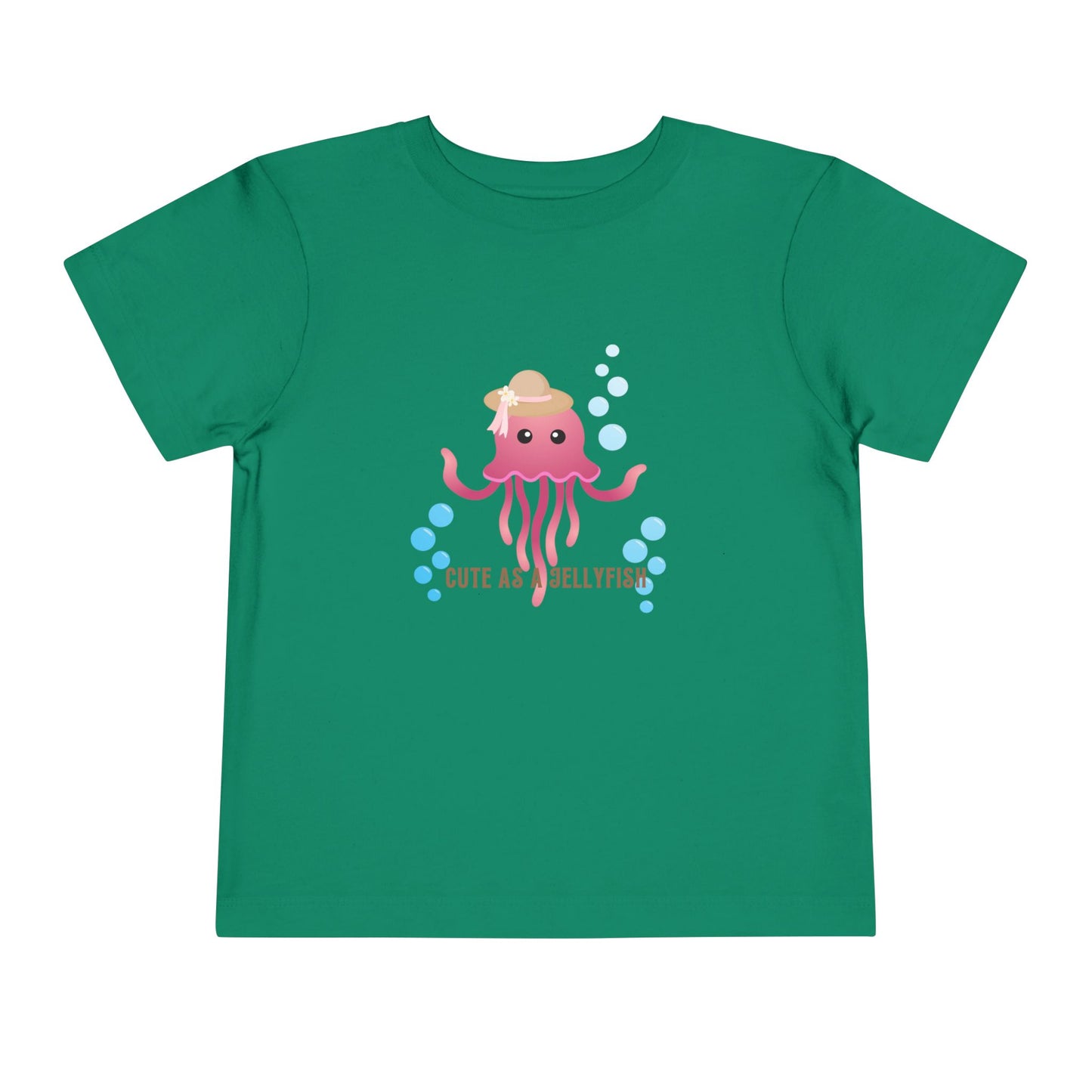 Cute Jellyfish Toddler Tee, Kids Summer Shirt, Birthday Gift, Ocean Theme Apparel, Cute as a Jellyfish Design