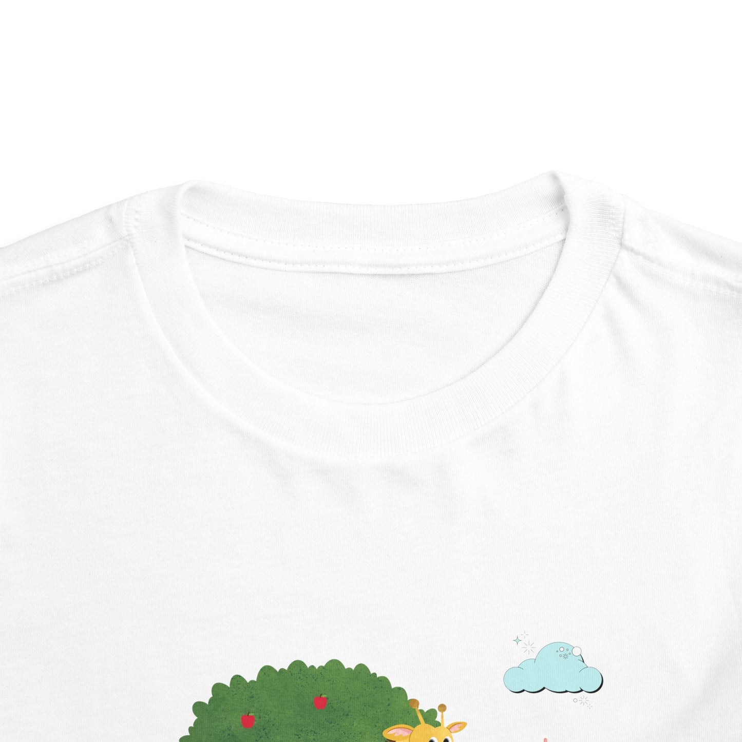Adorable Toddler Giraffe Tee, Cute Kids Shirt, Playful Summer Top, Toddler Gift, Nature-Themed Children’s Apparel