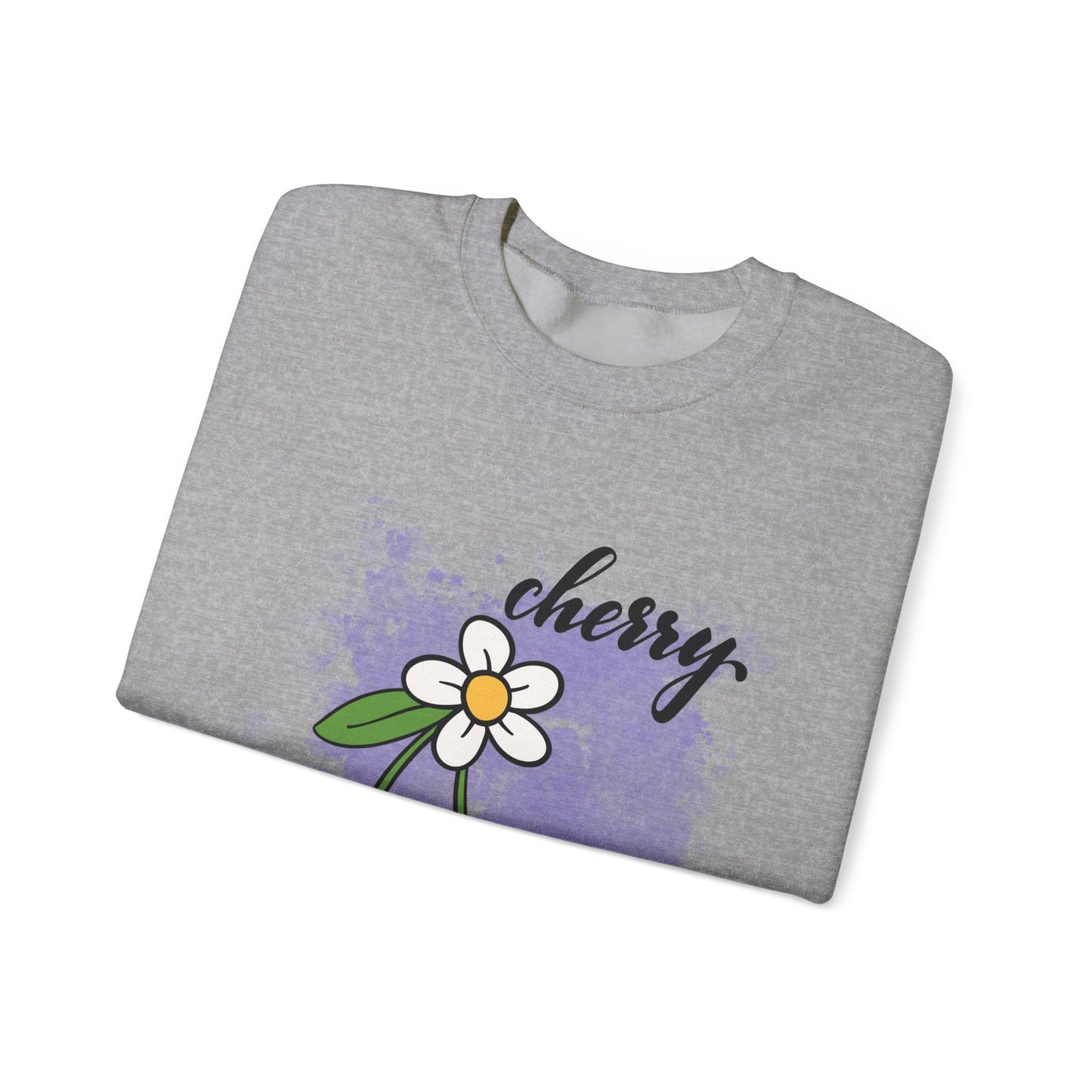 Cherry Blossom Unisex Sweatshirt, Cute Fall Fashion, Cozy Casual Wear, Gift Idea for Friends, Trendy Street Style