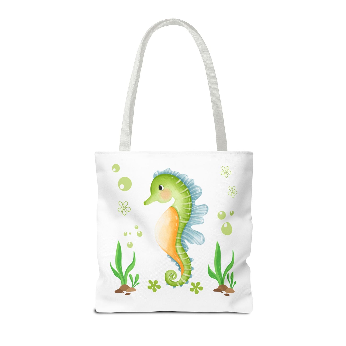 Seahorse with a focus on the natural world Tote Bag