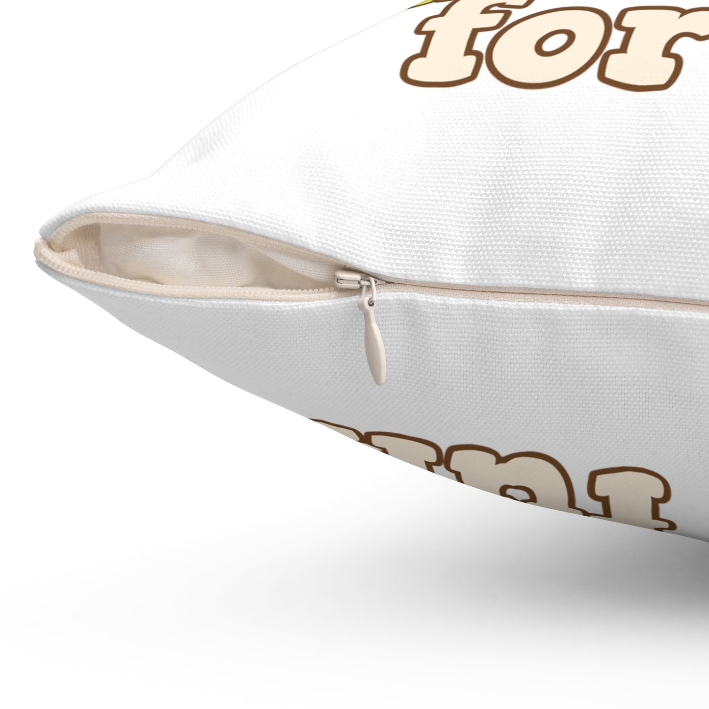 Cartoon crab lllusstration promoting joy and playfulness Spun Polyester Square Pillow