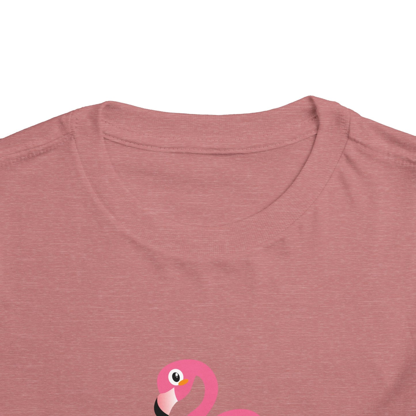 Whimsical Flamingo Toddler Tee - Fun Summer Kids Shirt, Playful Gift for Birthdays, Beach Days, Everyday Wear, Cute Summer Apparel