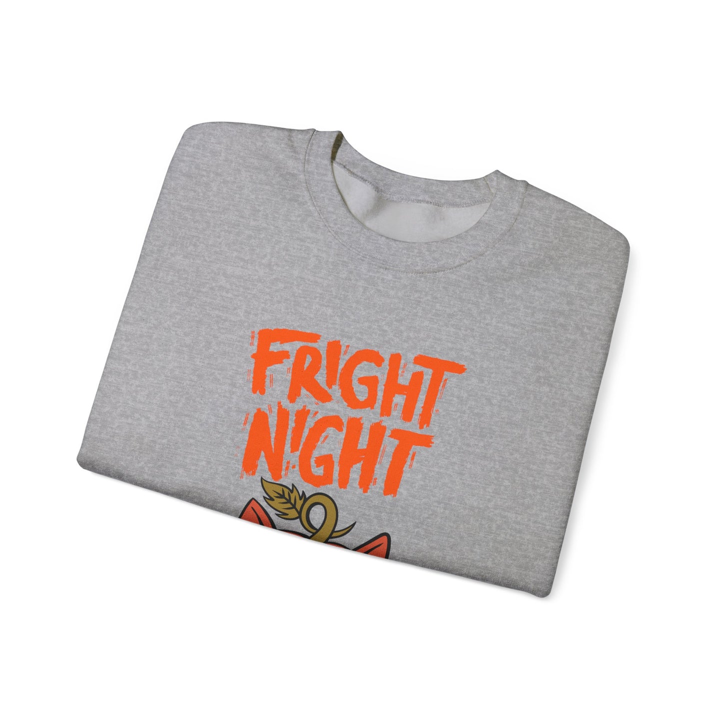 Halloween Cat Sweatshirt, Cozy Fall Apparel, Unisex Crewneck, Fright Night Design, Halloween Gift, Autumn Fashion