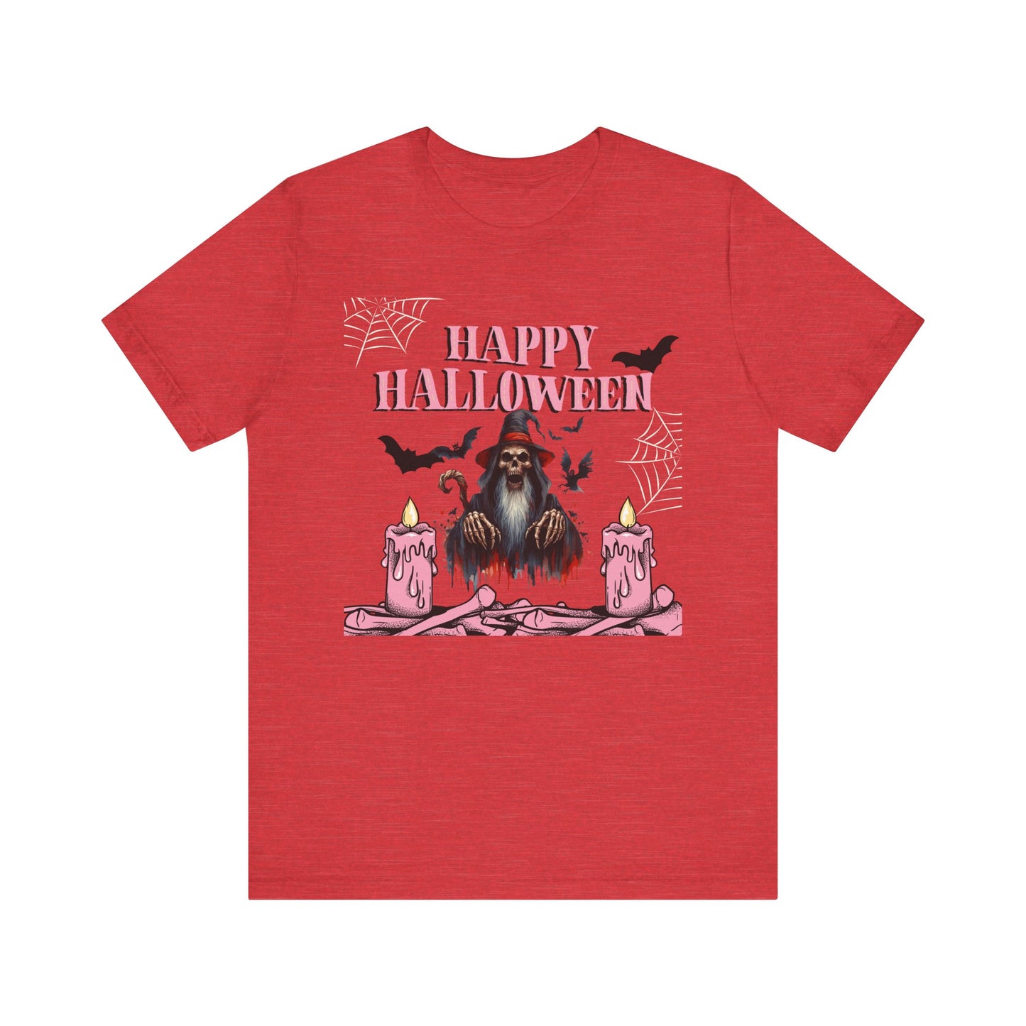 Happy Halloween Unisex T-Shirt | Spooky Seasonal Tee, Halloween Apparel, Ghostly Gifts, Casual Wear, October Celebration Shirt