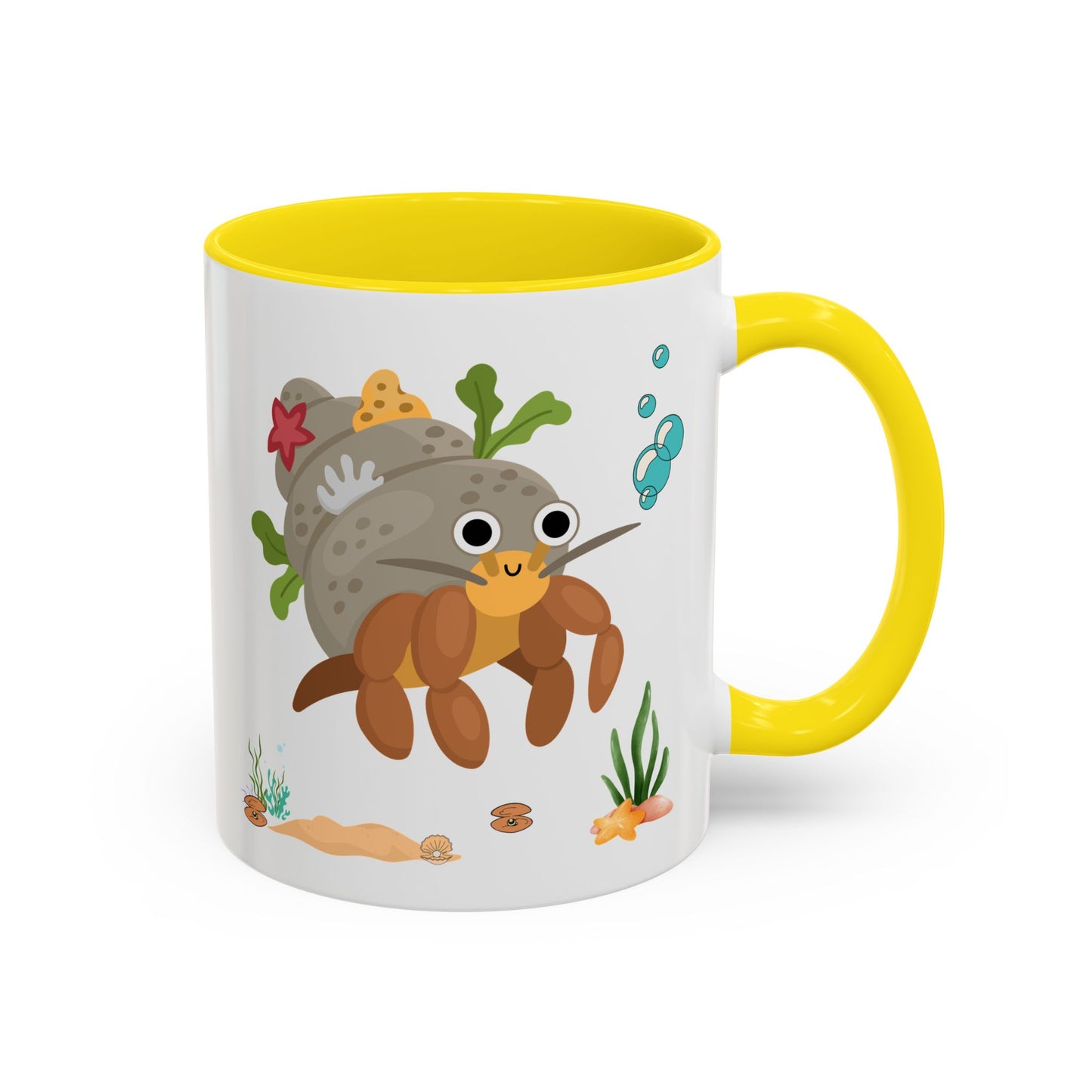 Hermit crab with shell underwater Coffee Mug