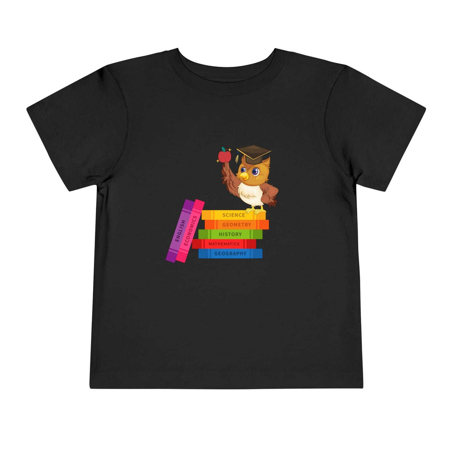 Graduation Owl Toddler Tee, Kids Graduation Gift, Cute Animal Shirt, Back to School Outfit, Book Lover Apparel, Preschool Tee