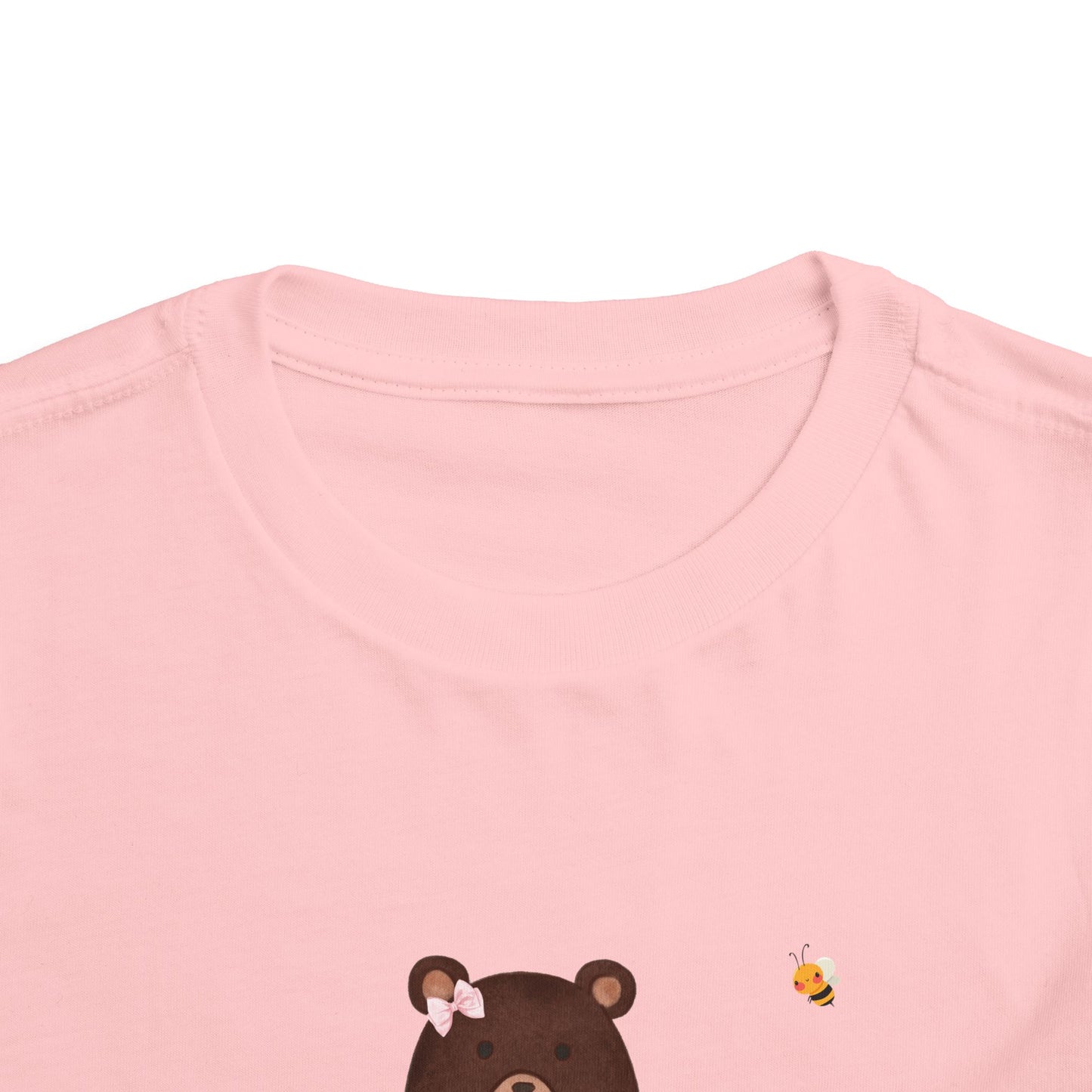Adorable Bear Toddler Tee, Cute Animal Shirt, Gift for Kids, Birthday Party Outfit, Nature Lover's Apparel