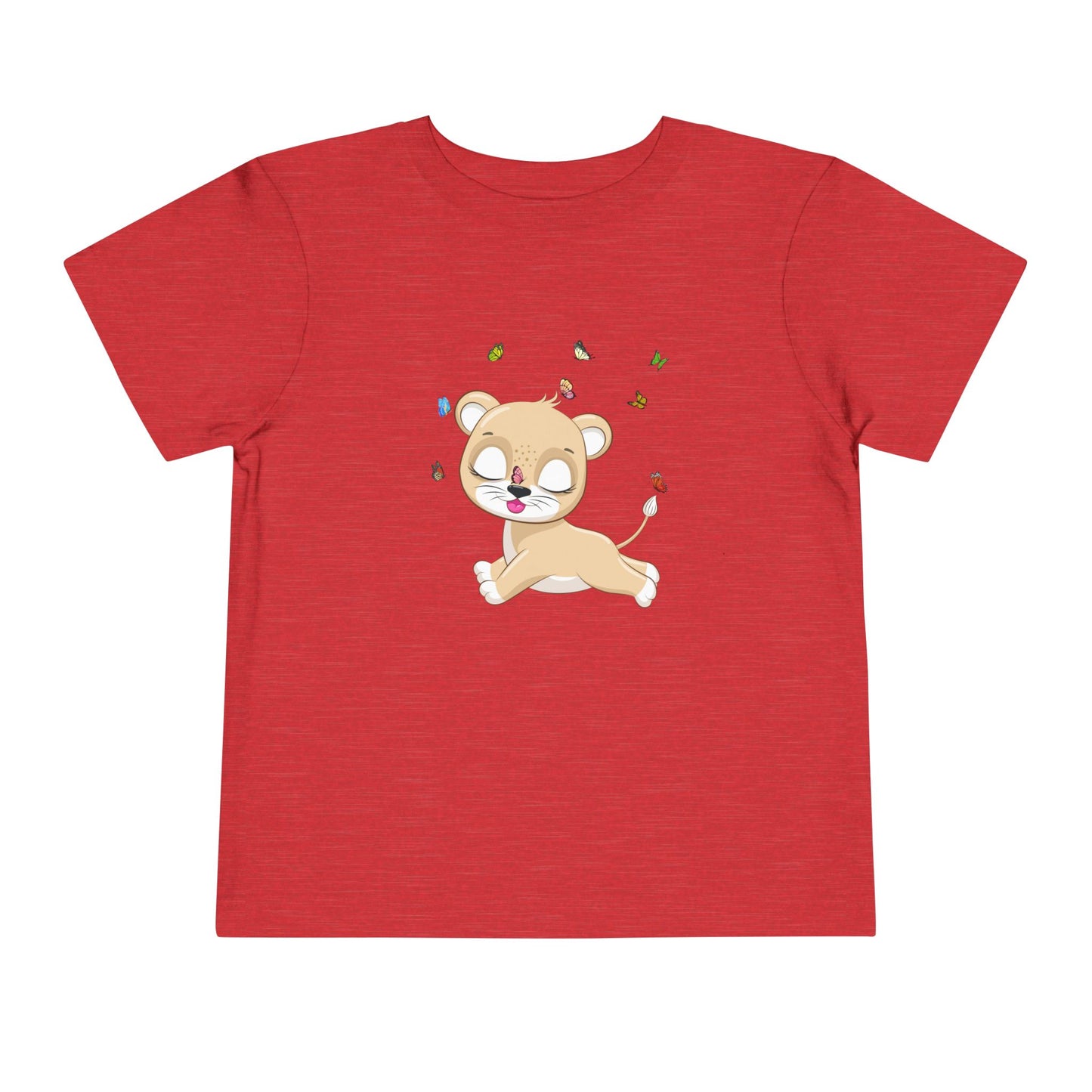 Playful Toddler Tee with Cute Lion Design, Children's Summer Shirt, Gift for Kids, Animal Lover Tee, Birthday Outfit
