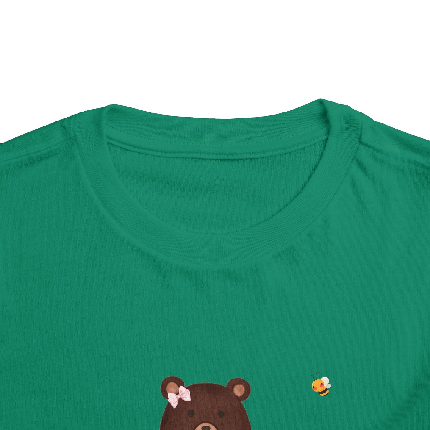 Adorable Bear Toddler Tee, Cute Animal Shirt, Gift for Kids, Birthday Party Outfit, Nature Lover's Apparel