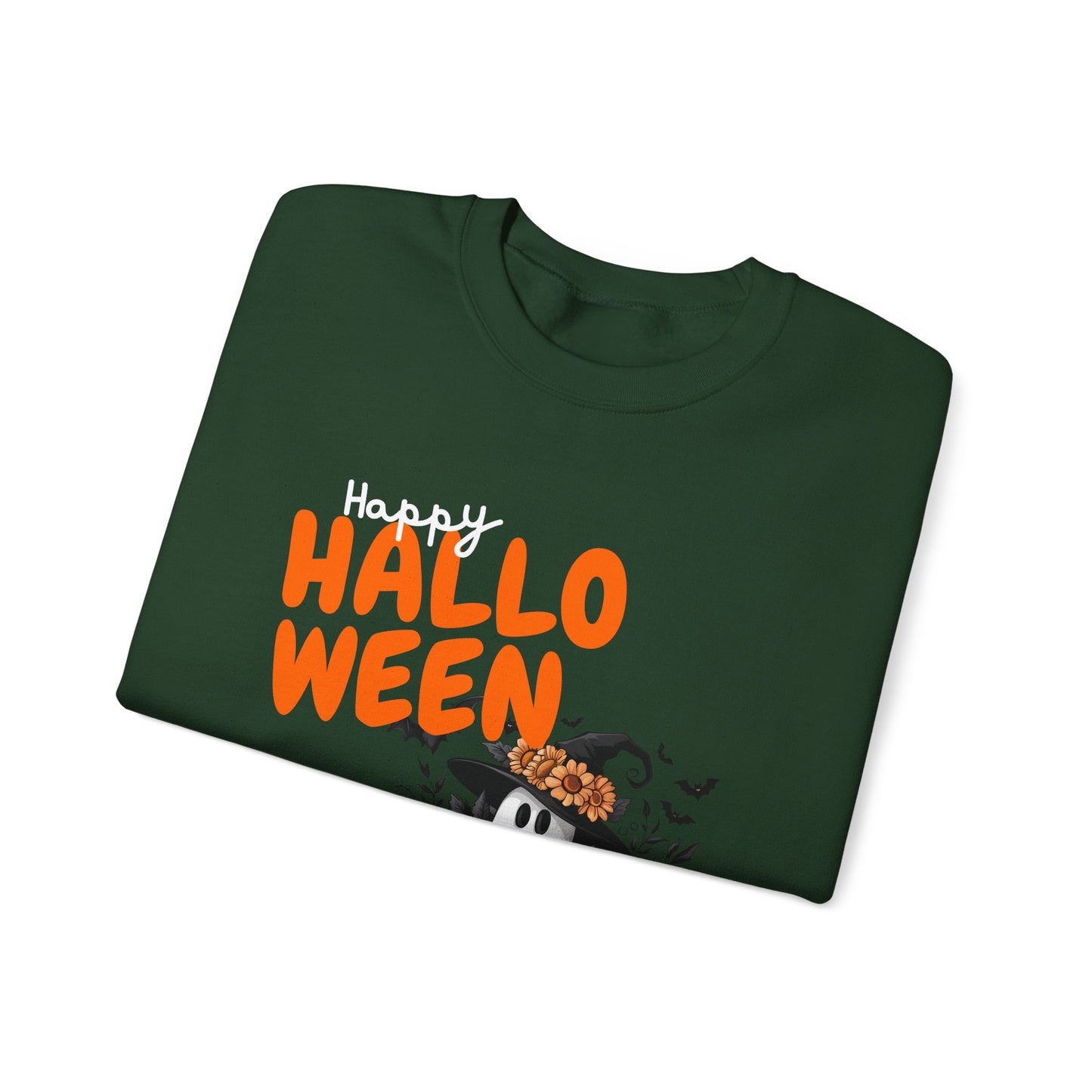 Halloween Unisex Crewneck Sweatshirt, Cozy Fall Apparel, Halloween Costume, Cute Ghost Sweatshirt, Unisex Halloween Gift