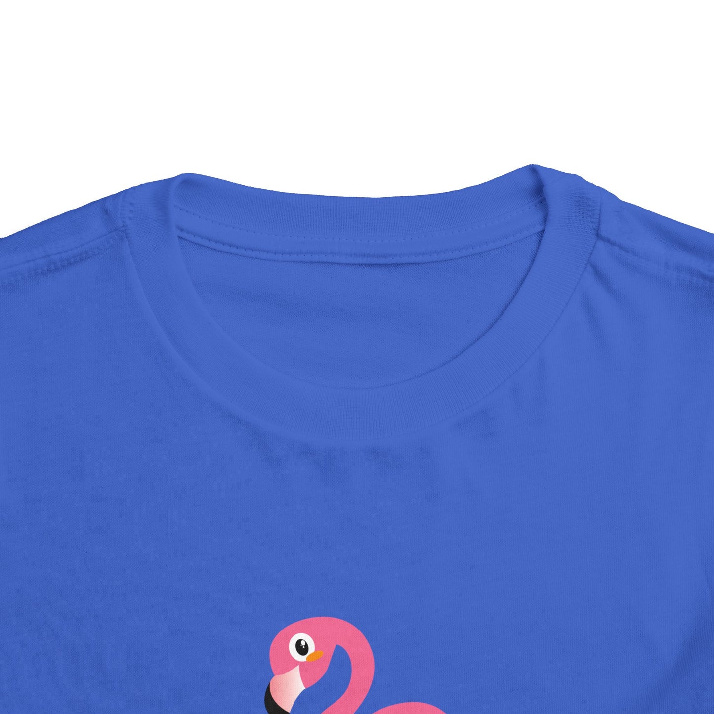 Whimsical Flamingo Toddler Tee - Fun Summer Kids Shirt, Playful Gift for Birthdays, Beach Days, Everyday Wear, Cute Summer Apparel