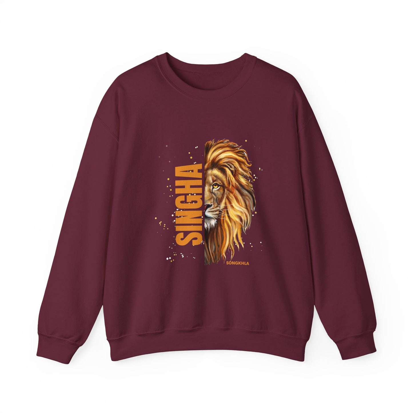 Majestic Lion Sweatshirt | Unisex Heavy Blend™ Crewneck | Gift for Animal Lovers, Stylish Fashion, Cozy Outfit, Unique Design, Casual Wear