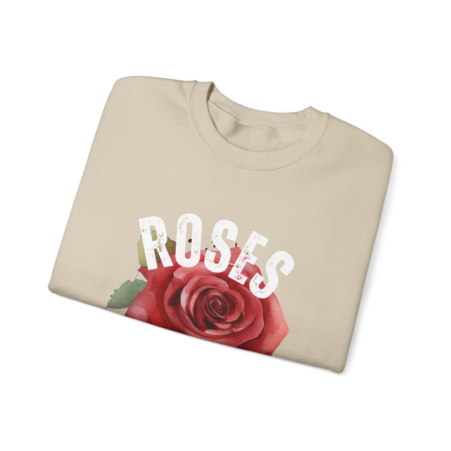 Roses Unisex Sweatshirt - Cozy Fashion, Floral Gift, Casual Style, Valentine's Day, Everyday Wear