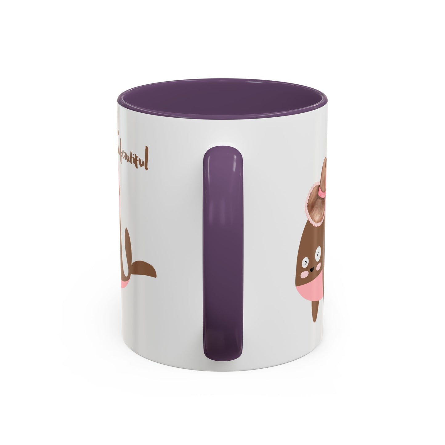 Whale wearing a cowboy hat with a pink bow Coffee Mug