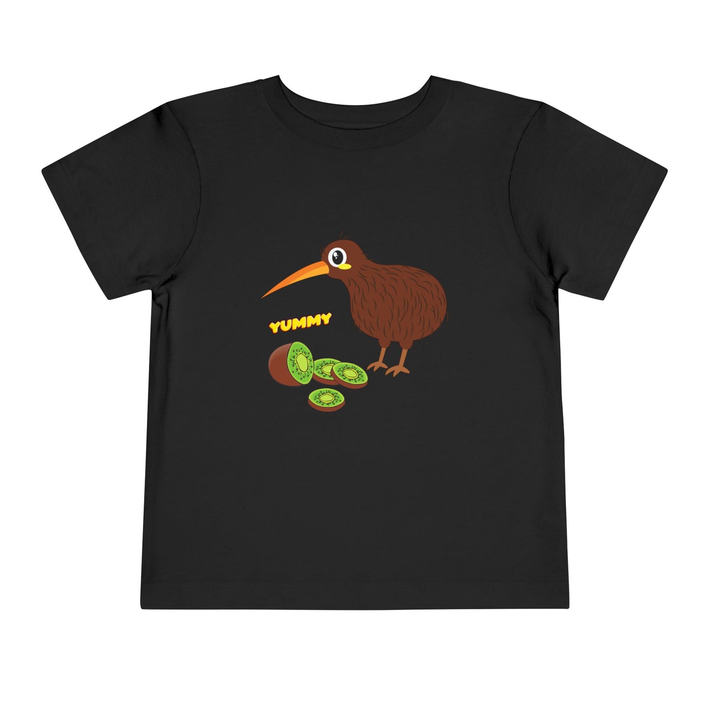 Adorable Kiwi Bird Toddler Tee, Cute Kids Shirt, Fun Toddler Gift, Playful Short Sleeve Tee, Baby Shower Present, Summer Outfit