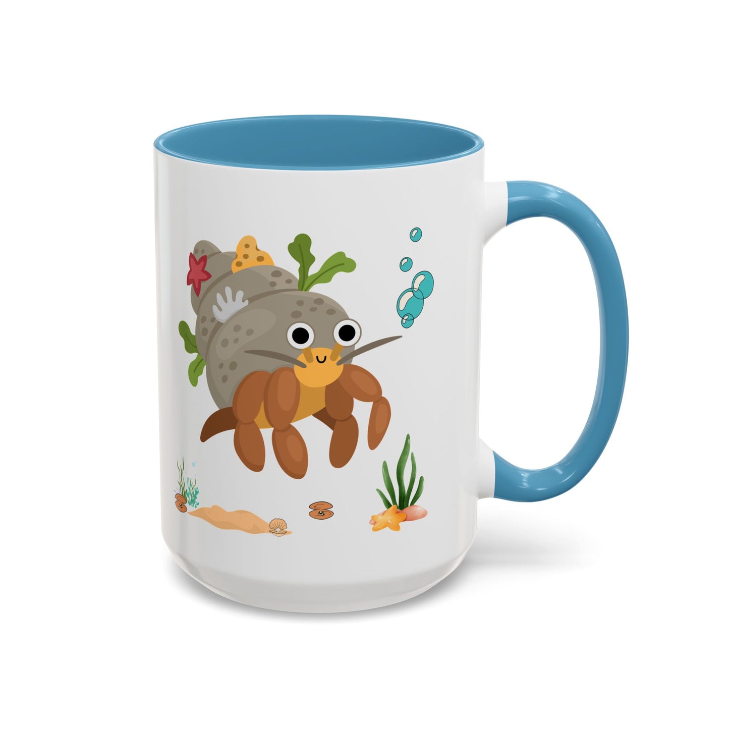 Hermit crab with shell underwater Coffee Mug
