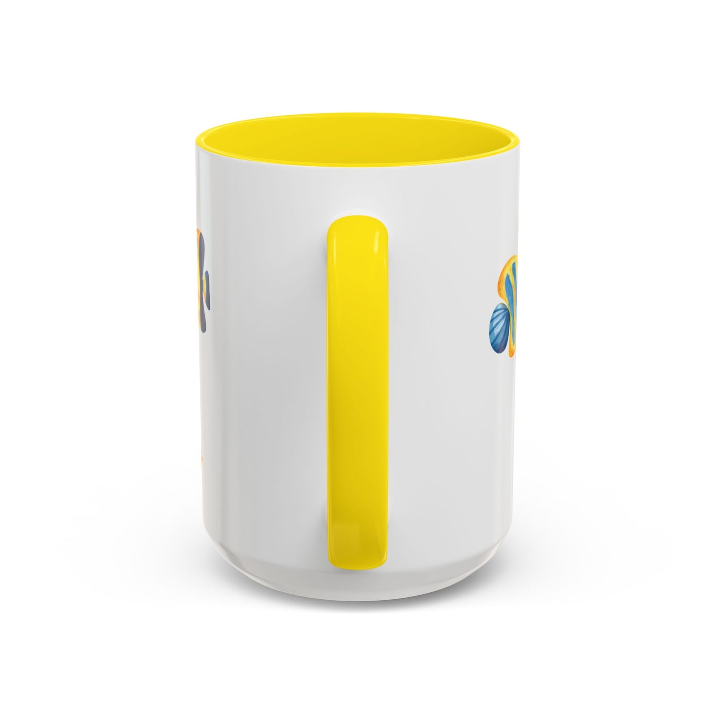 Two fish greet in underwater Coffee Mug