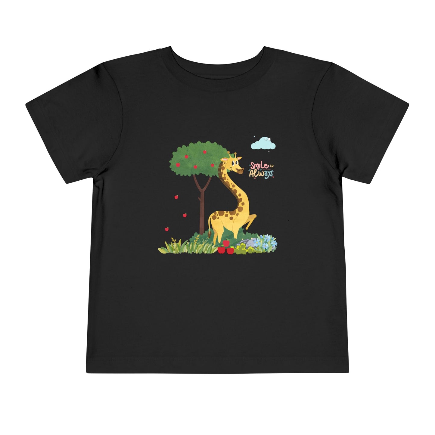 Adorable Toddler Giraffe Tee, Cute Kids Shirt, Playful Summer Top, Toddler Gift, Nature-Themed Children’s Apparel