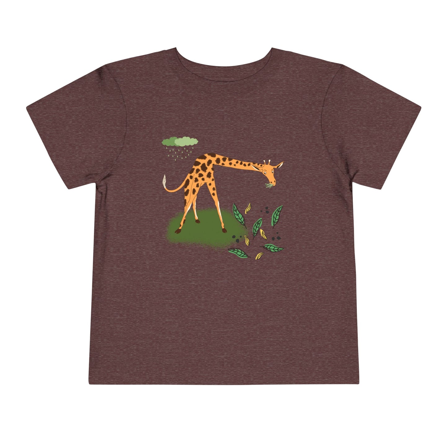 Cute Giraffe Toddler Tee, Animal Shirt, Kids Summer Tee, Playful Toddler Clothes, Gift for Baby Showers, Nursery Decor, Toddler Outfit