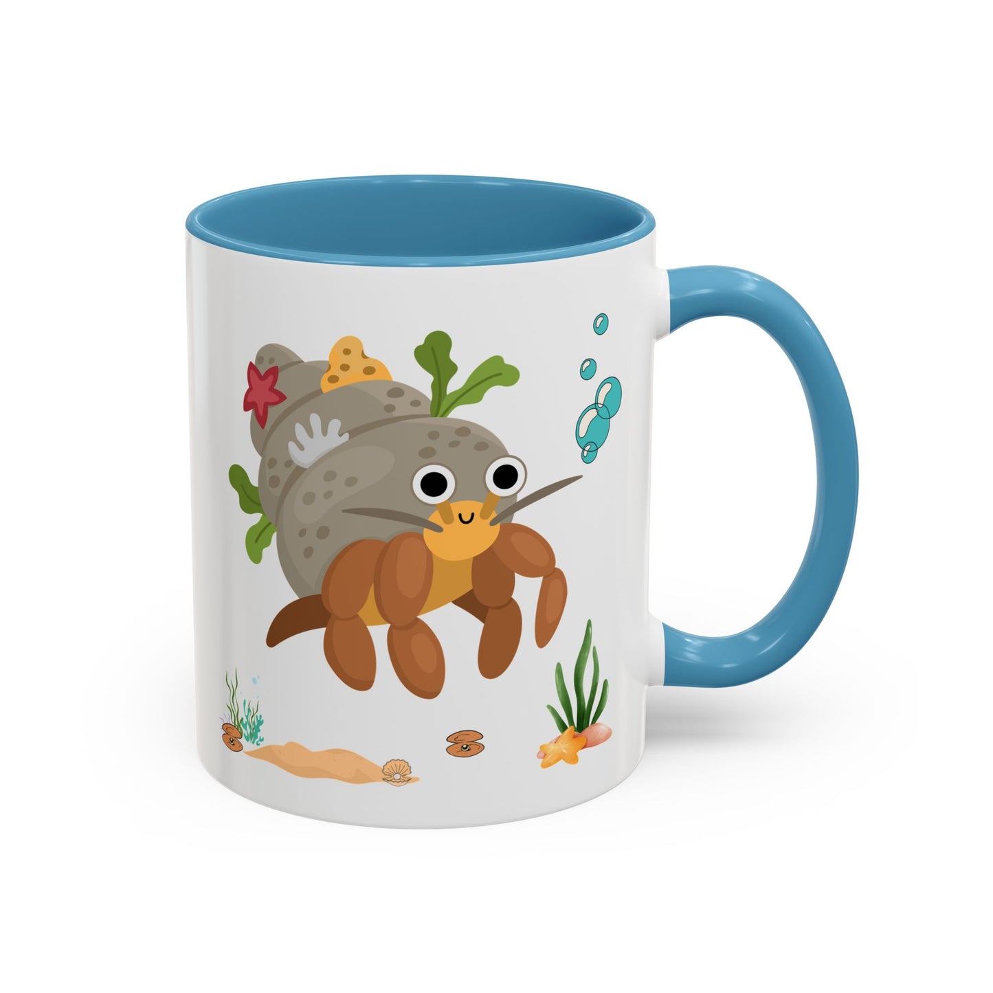 Hermit crab with shell underwater Coffee Mug