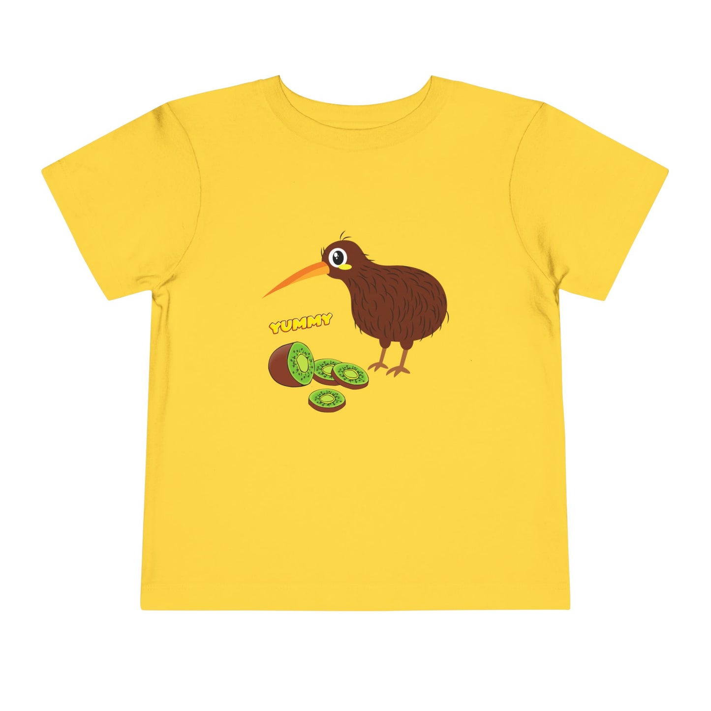 Adorable Kiwi Bird Toddler Tee, Cute Kids Shirt, Fun Toddler Gift, Playful Short Sleeve Tee, Baby Shower Present, Summer Outfit
