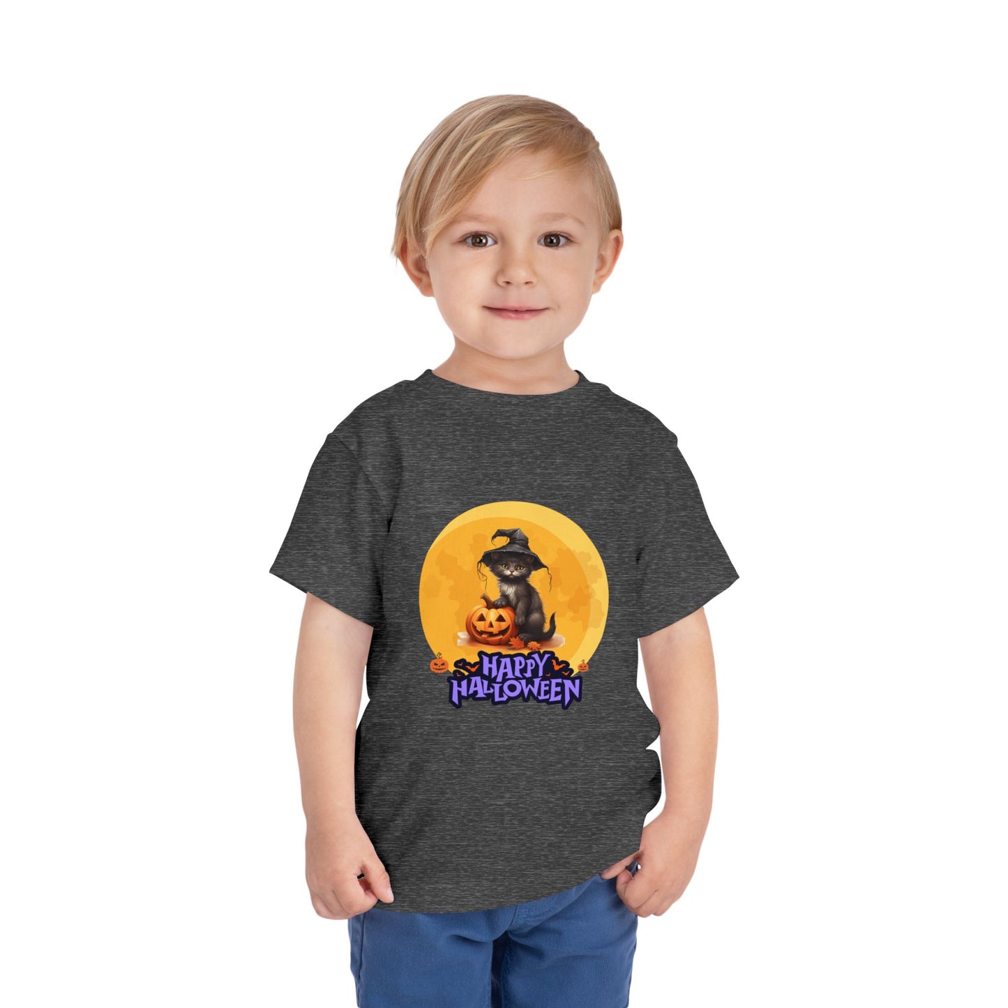 Happy Halloween Toddler Tee, Cute Halloween Shirt, Toddler Halloween Outfit, Kids Halloween Costume, Fall Festivity Apparel