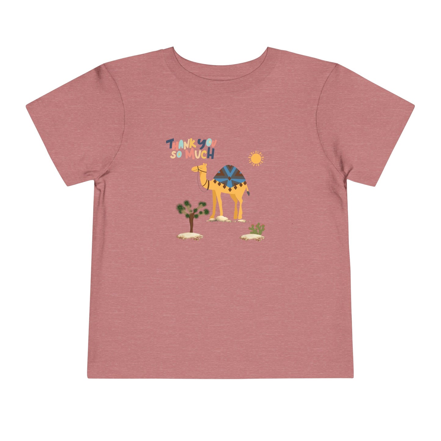 Thank You So Much Toddler Tee, Cute Kids T-Shirt, Birthday Gift, Summer Outfit, Toddler Apparel, Happy Vibes, Animal Tee