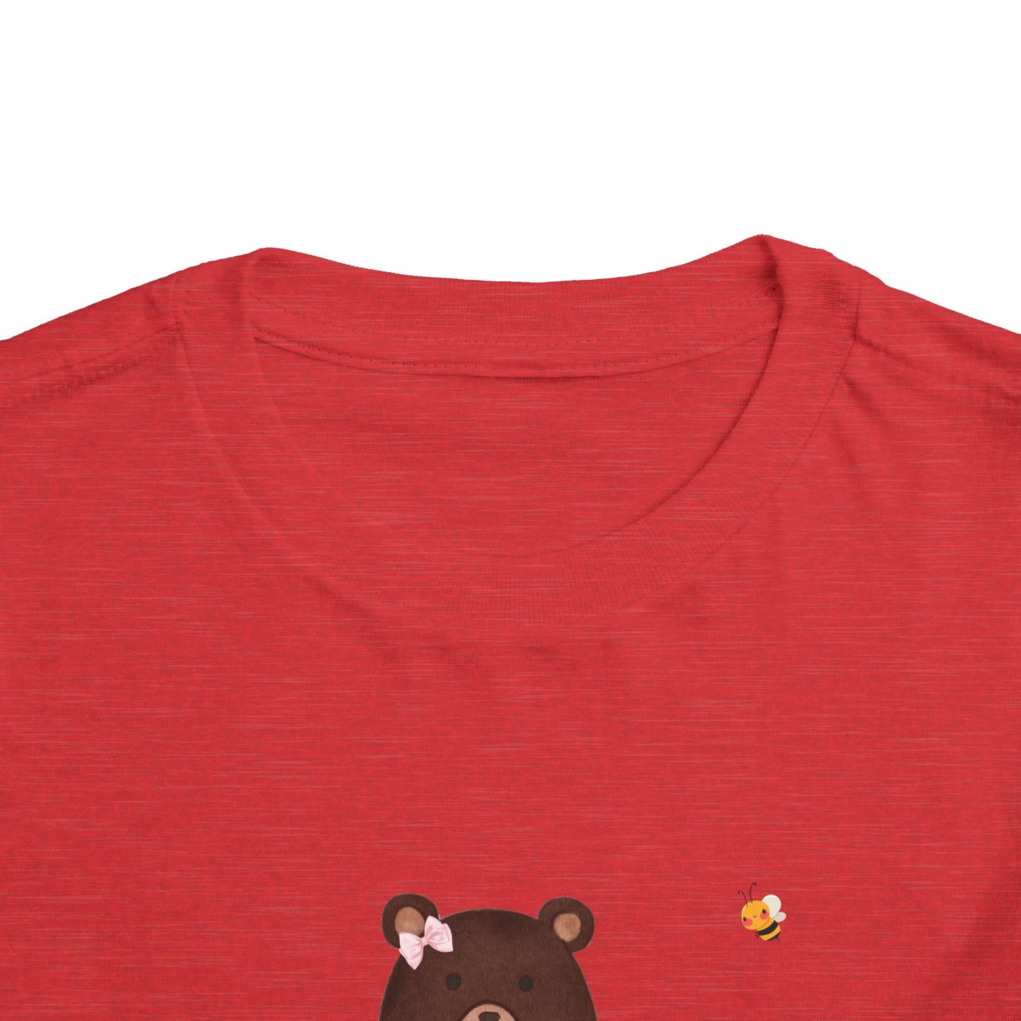 Adorable Bear Toddler Tee, Cute Animal Shirt, Gift for Kids, Birthday Party Outfit, Nature Lover's Apparel