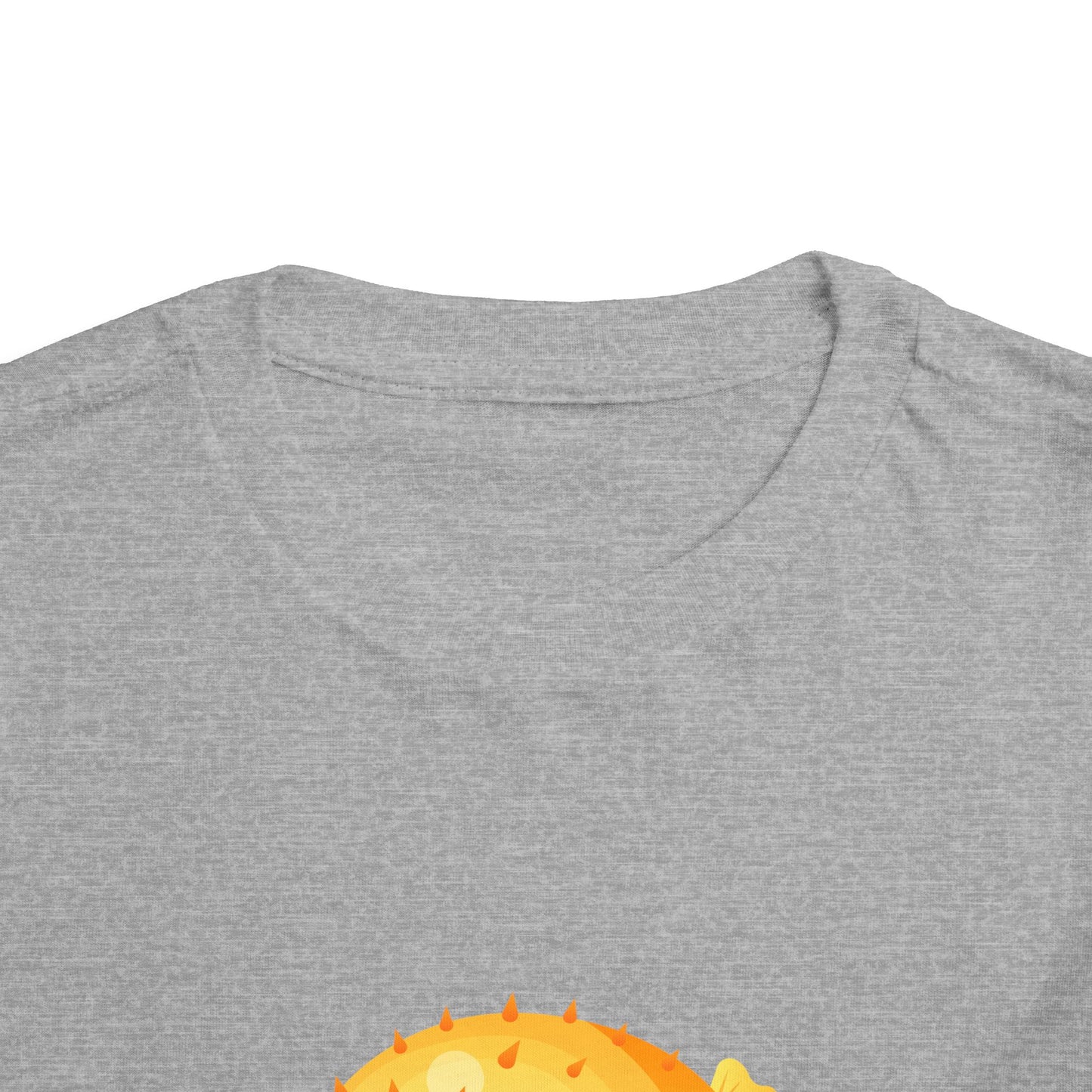 Cute Pufferfish Toddler Tee, Fun Kids T-Shirt, Beach Day Outfit, Summer Fun Apparel, Marine Life Tee
