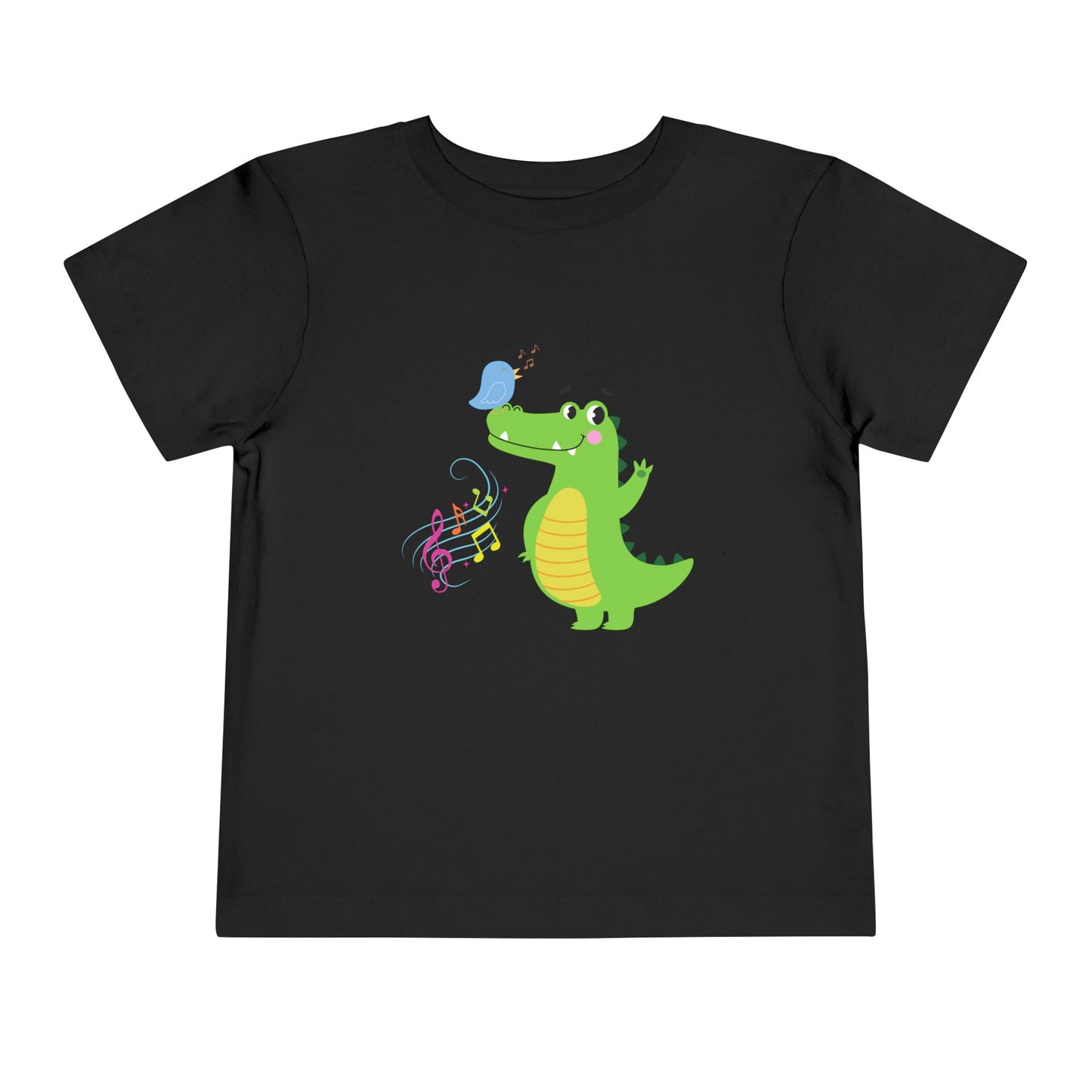 Cute Crocodile Toddler Tee, Kids Gift, Summer Clothing, Birthday Outfit, Playtime Shirt, Animal Lover Apparel