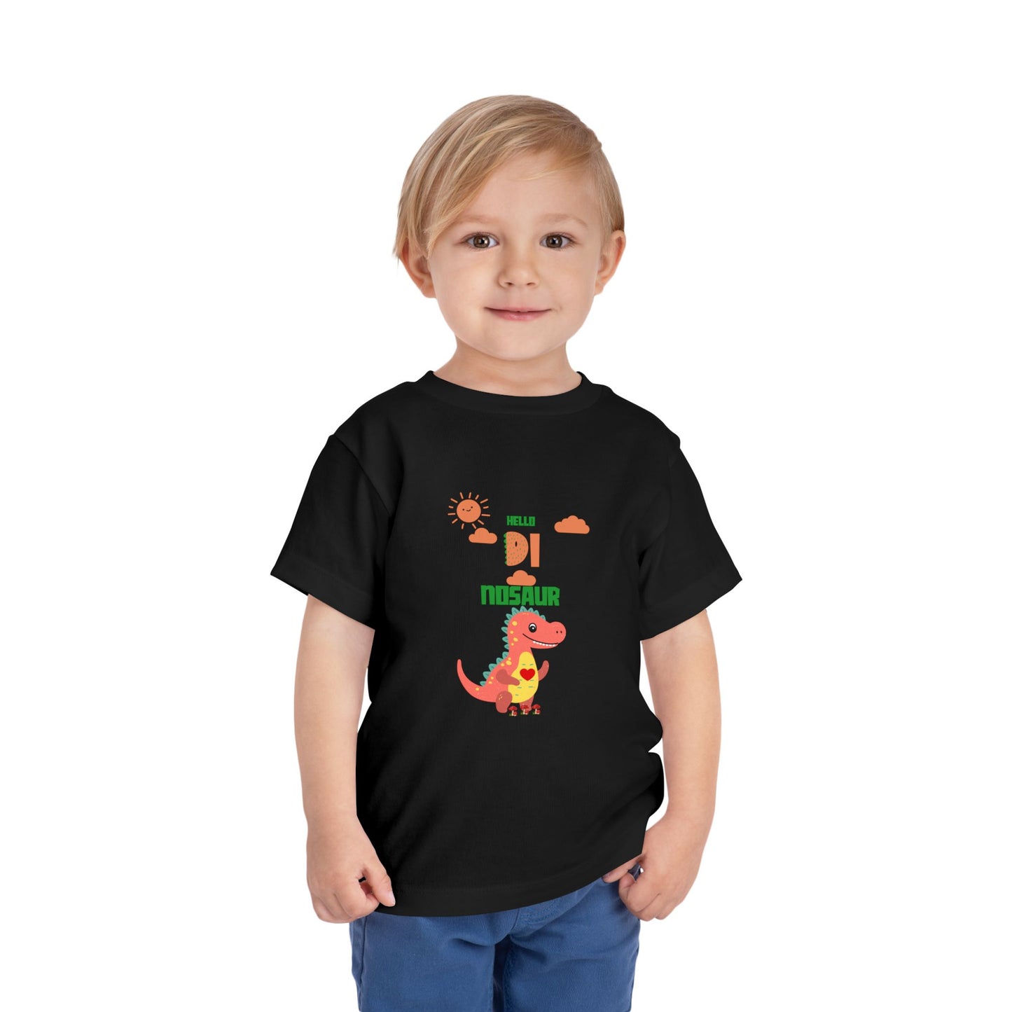 Cute Dinosaur Toddler Tee, Fun Kids Shirt, Playful Children Clothing, Birthday Gift, Summer Outfit, Dinosaur Party Tee