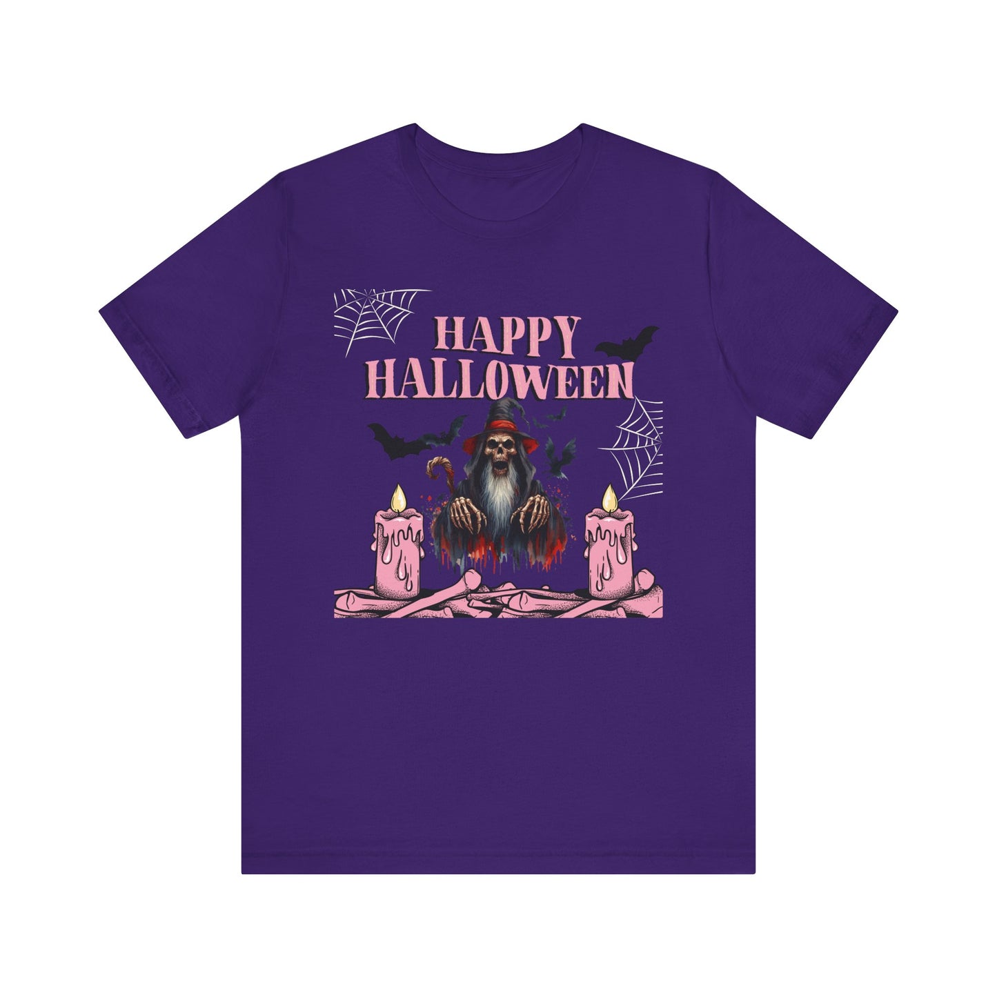 Happy Halloween Unisex T-Shirt | Spooky Seasonal Tee, Halloween Apparel, Ghostly Gifts, Casual Wear, October Celebration Shirt