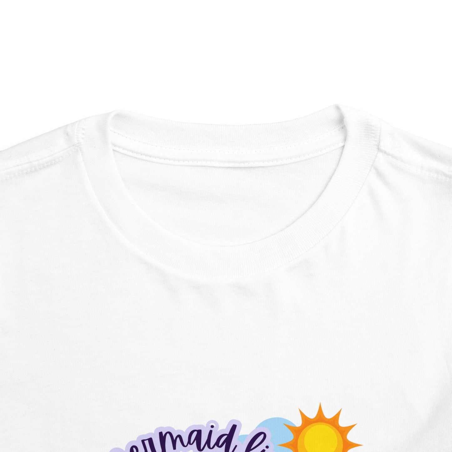 Mermaid Live Toddler Tee, Fun Summer Shirt, Cute Kids Clothing, Beach Outfit, Birthday Gift, Playtime Essential