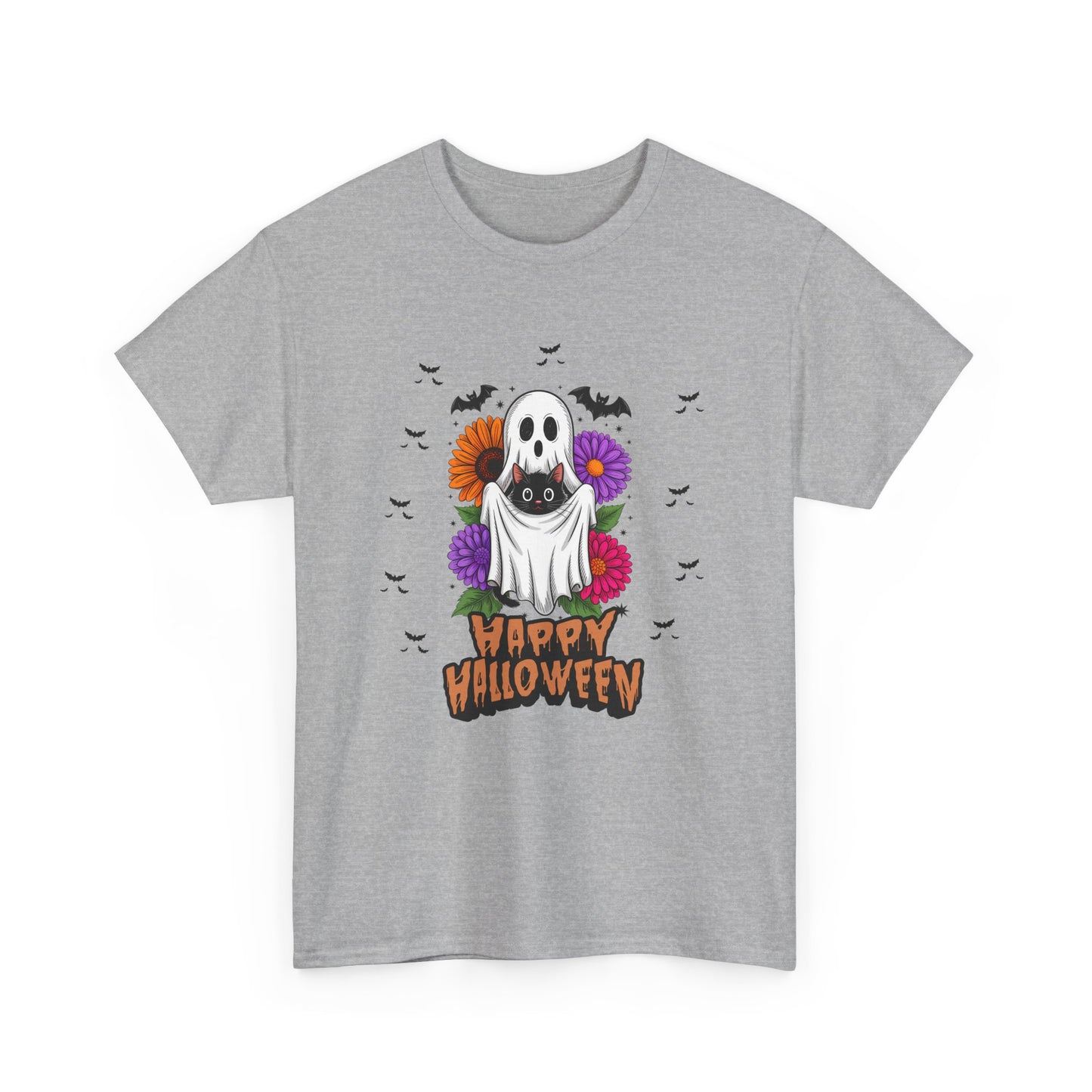Halloween Ghost Unisex Tee, Perfect for Trick-or-Treating, Spooky Season Shirts, Fall Vibes, Halloween Party Attire