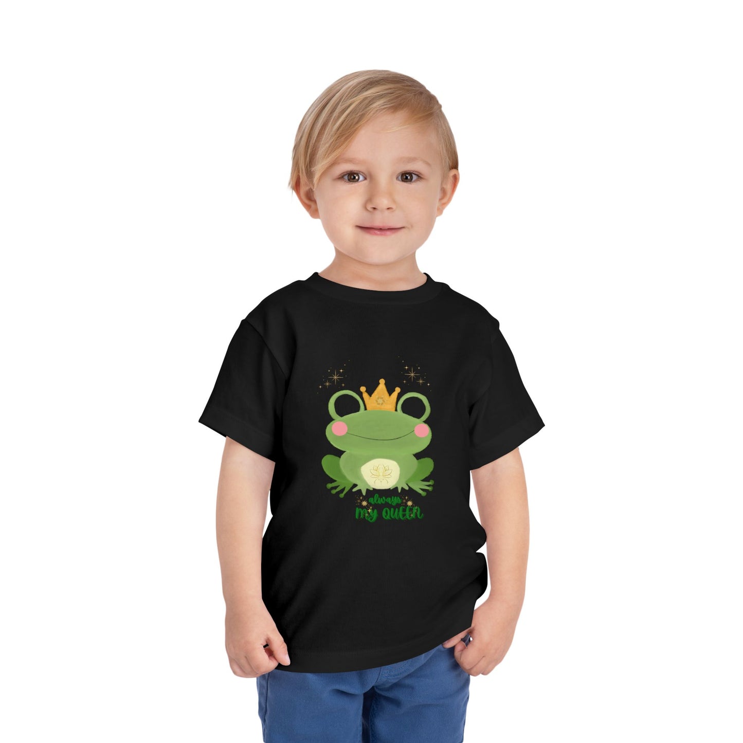Cute Frog Toddler Tee - Perfect Gift for Birthdays, Playdates, Summer Outings, Baby Showers, Cute Kids Clothing