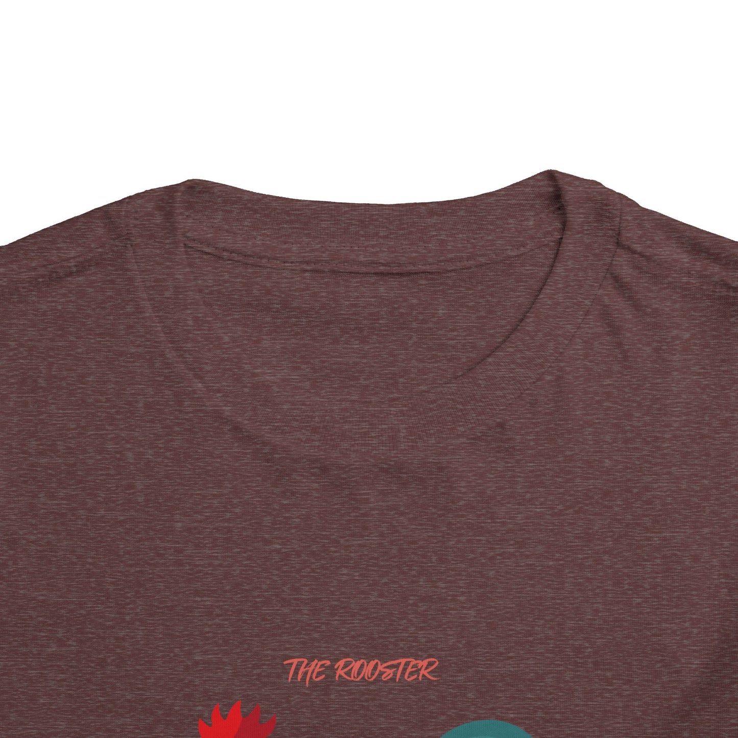 Colorful Rooster Toddler Tee - Perfect for Farm Lovers, Playdates, Birthday Gifts, Cute Casual Wear, Summer Outfits