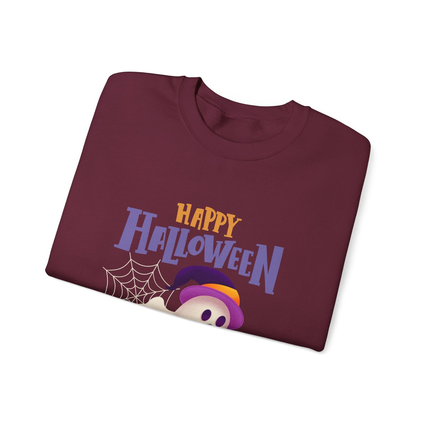 Halloween Ghost Sweatshirt | Unisex Crewneck | Spooky Season Apparel, Halloween Gift, Cozy Outfit, Festival Wear, Autumn Fashion