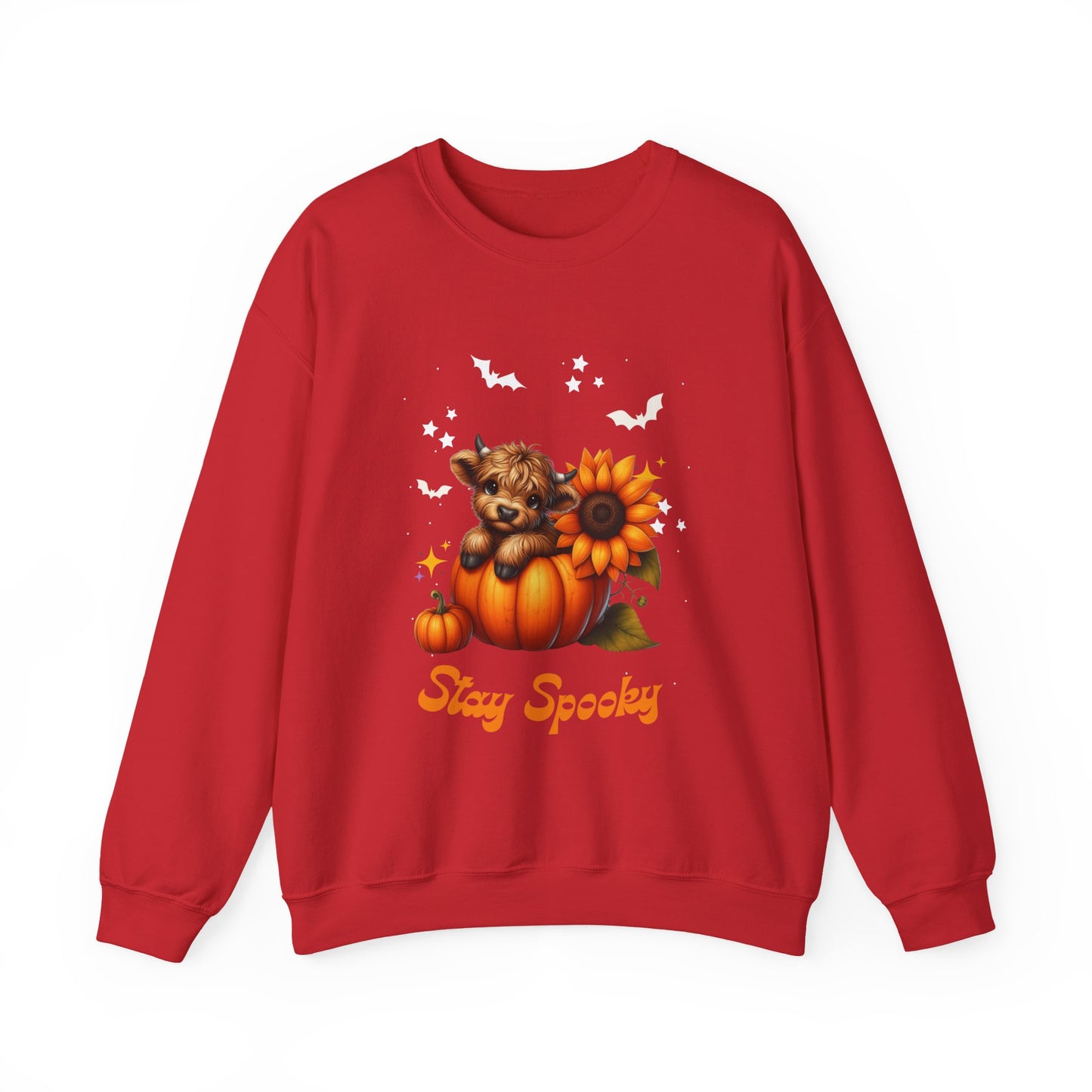 Stay Spooky Crewneck Sweatshirt, Halloween Apparel, Cozy Unisex Sweatshirt, Fall Fashion, Seasonal Gift, Casual Style