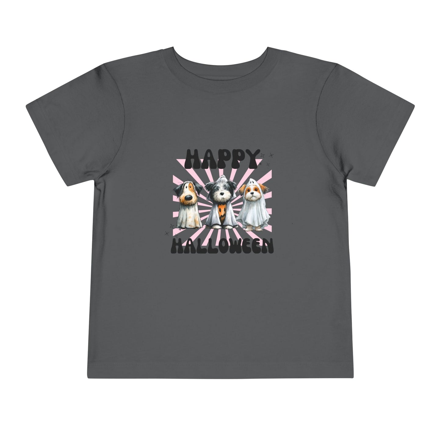 Toddler Halloween Tee - Cute Dog Design, Kids Halloween Shirt, Toddler Costume Shirt, Fun Playwear, Birthday Gift, Dog Lover Tee