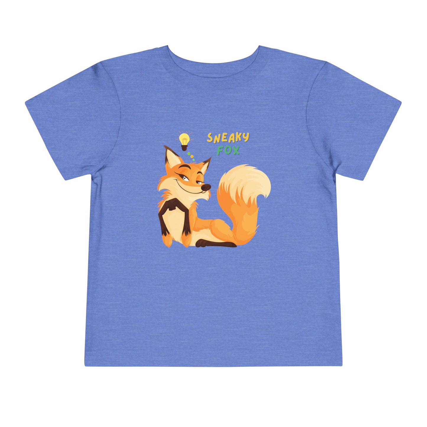 Sneaky Fox Toddler Tee, Cute Toddler Shirt, Animal Lover Gift, Kids Birthday Outfit, Nursery Decor