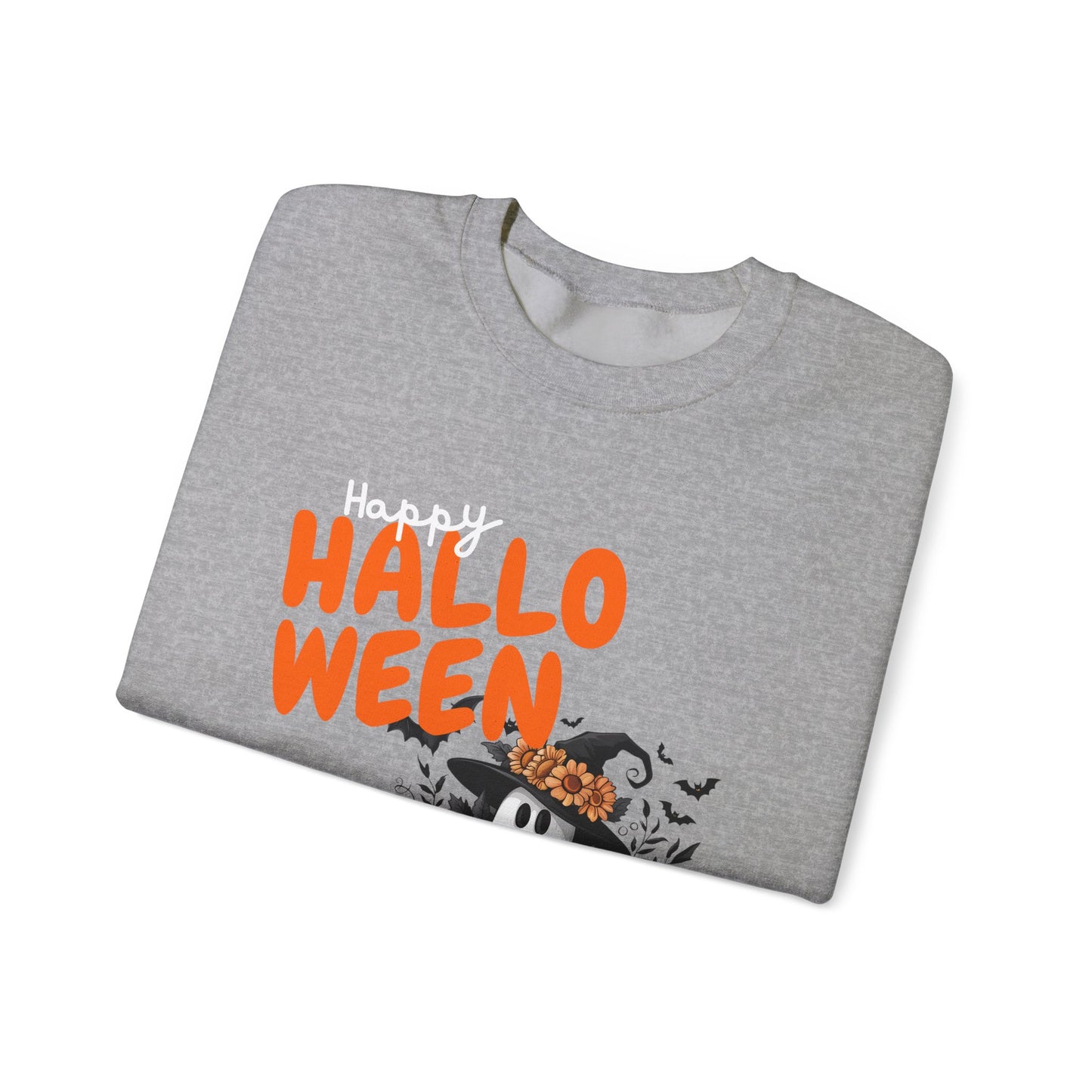 Halloween Unisex Crewneck Sweatshirt, Cozy Fall Apparel, Halloween Costume, Cute Ghost Sweatshirt, Unisex Halloween Gift