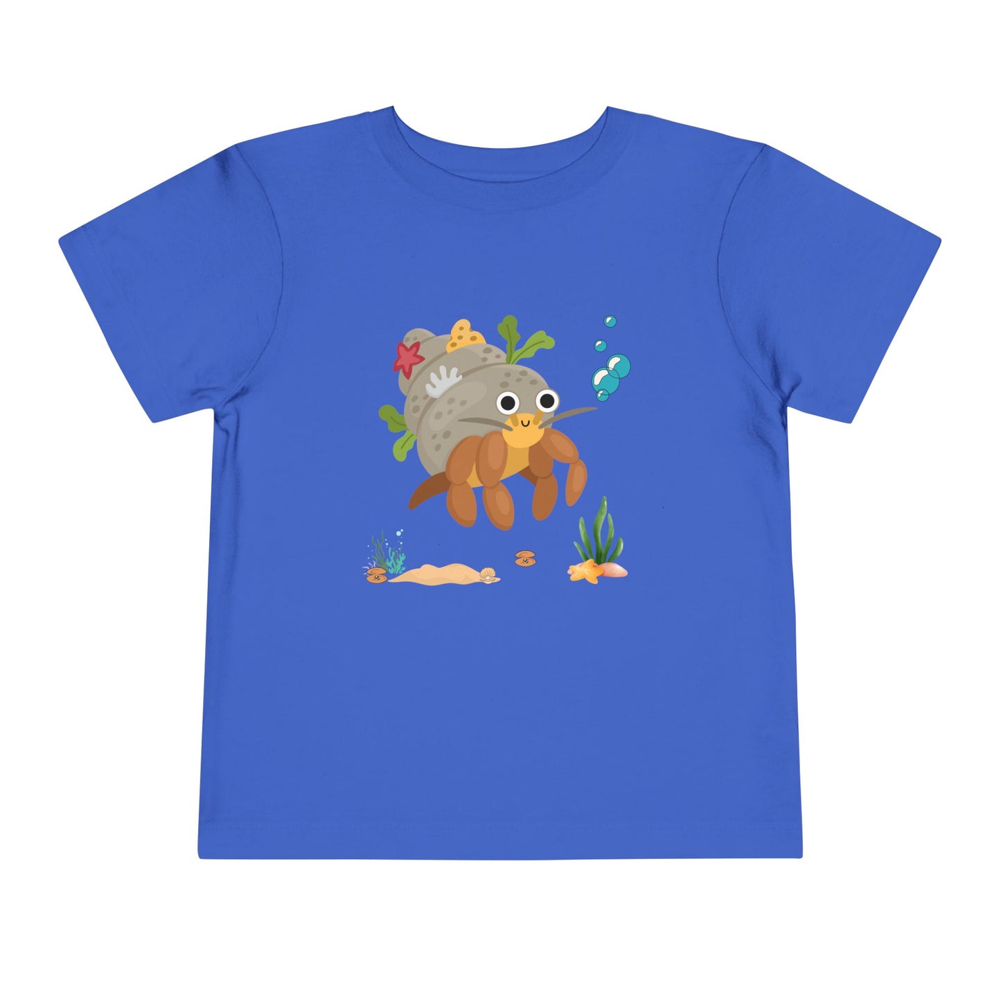 Cute Ocean-Themed Toddler Tee, Cartoon Crab Tee, Summer Playwear, Beach Outfit, Kids Gift, Toddler Beach Shirt