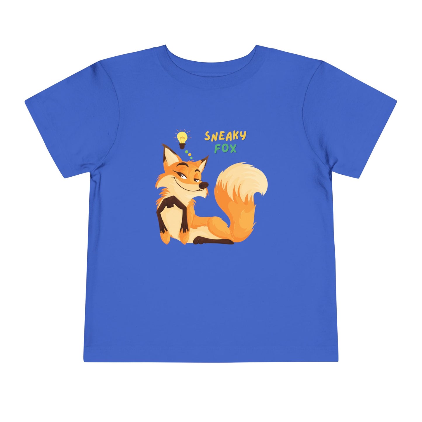 Sneaky Fox Toddler Tee, Cute Toddler Shirt, Animal Lover Gift, Kids Birthday Outfit, Nursery Decor
