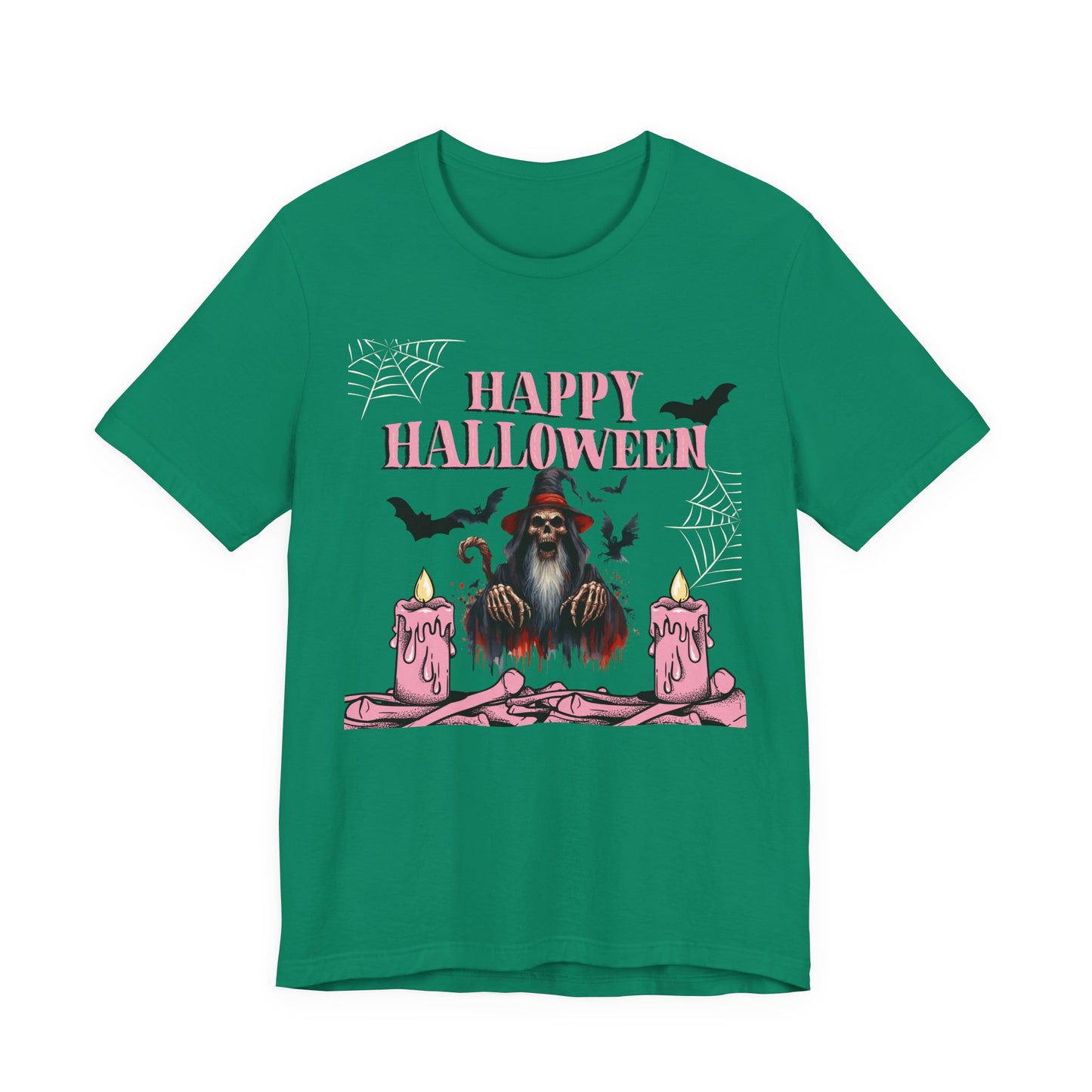 Happy Halloween Unisex T-Shirt | Spooky Seasonal Tee, Halloween Apparel, Ghostly Gifts, Casual Wear, October Celebration Shirt