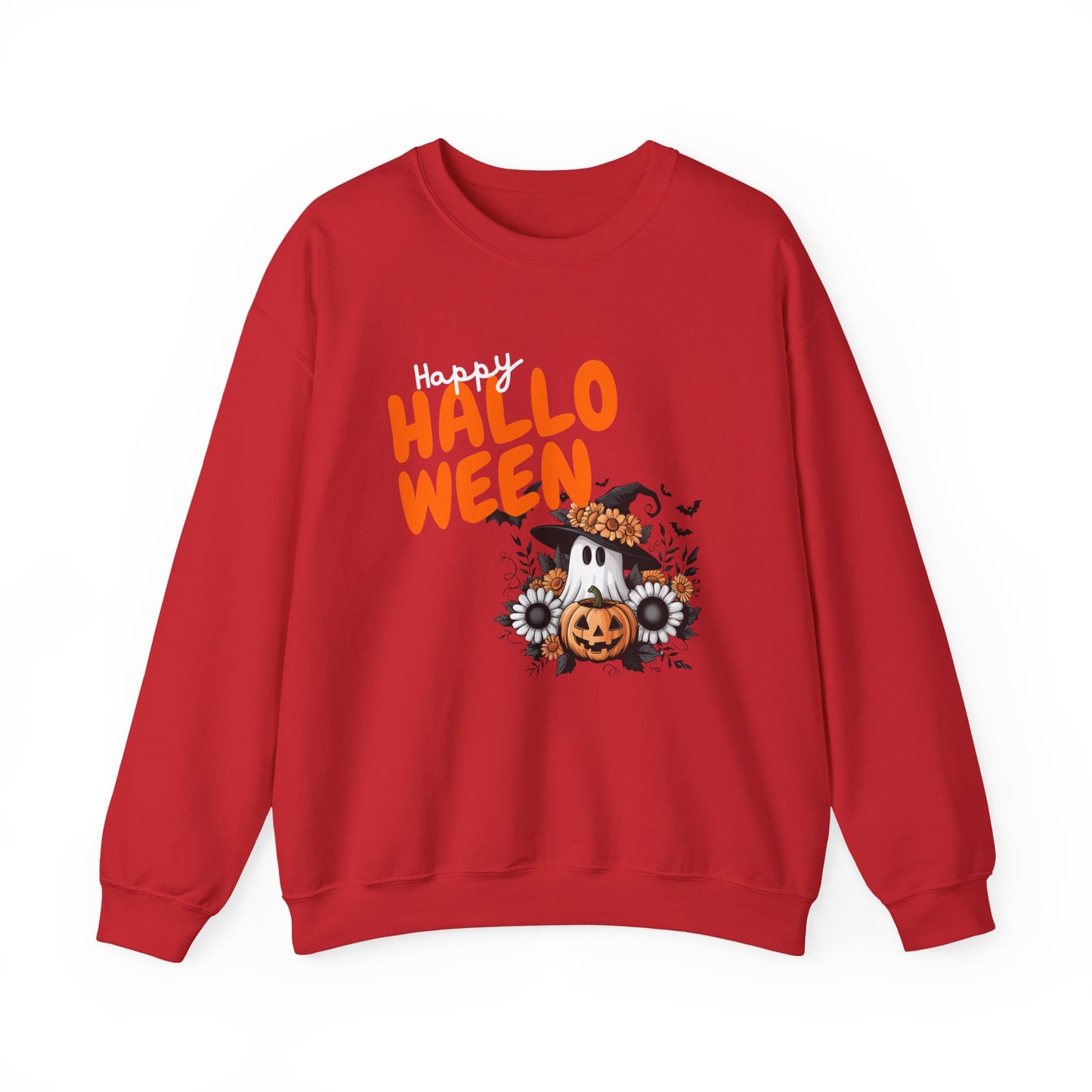Halloween Unisex Crewneck Sweatshirt, Cozy Fall Apparel, Halloween Costume, Cute Ghost Sweatshirt, Unisex Halloween Gift