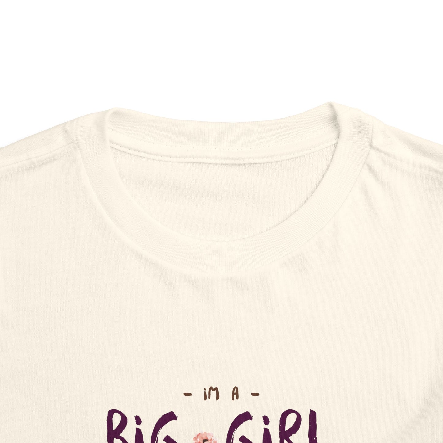 Big Girl Toddler Tee, Cute Elephant Design, Kids Birthday Gift, Toddler Clothing, Nursery Outfit, Playtime T-Shirt